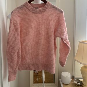 Everlane Pink alpaca sweater